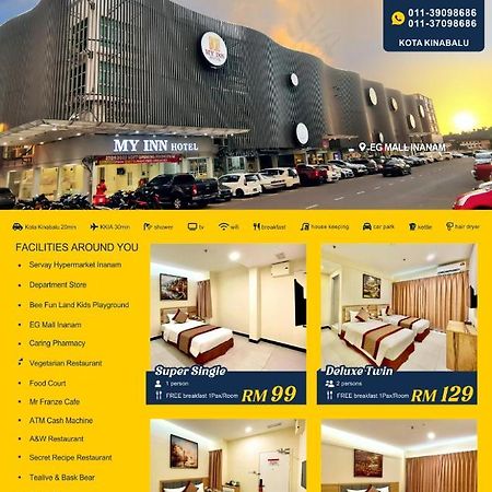 My Inn Hotel Inanam Ngoại thất bức ảnh