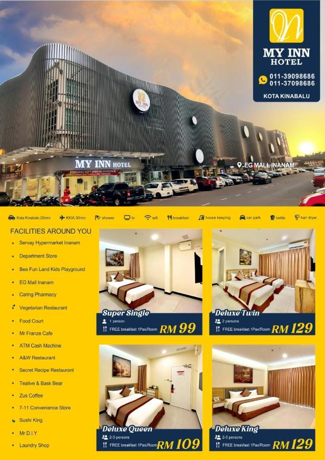 My Inn Hotel Inanam Ngoại thất bức ảnh